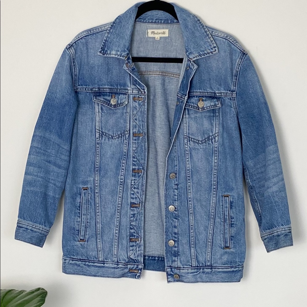 Madewell Oversized Denim Jacket | size xs
